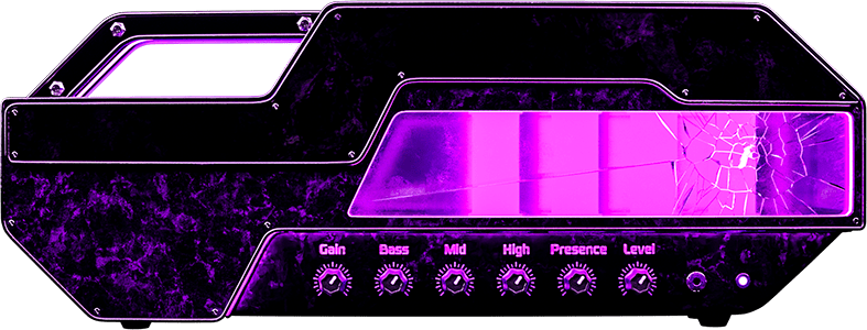 Blob Audio Amp Purple