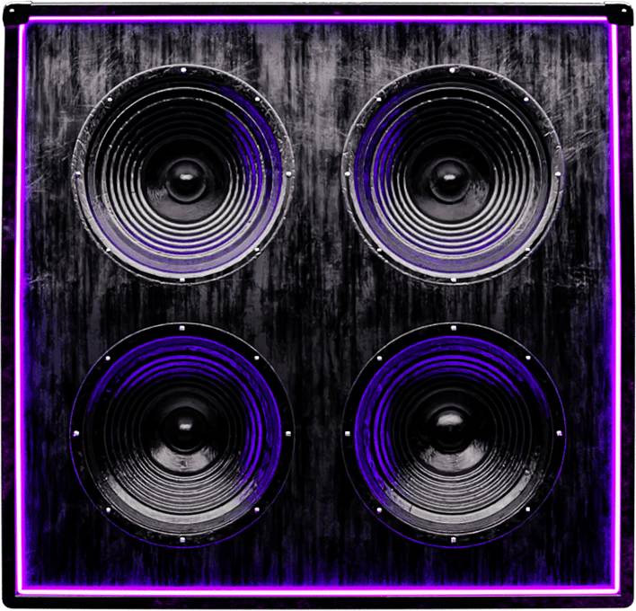 Blob Audio Amp Purple